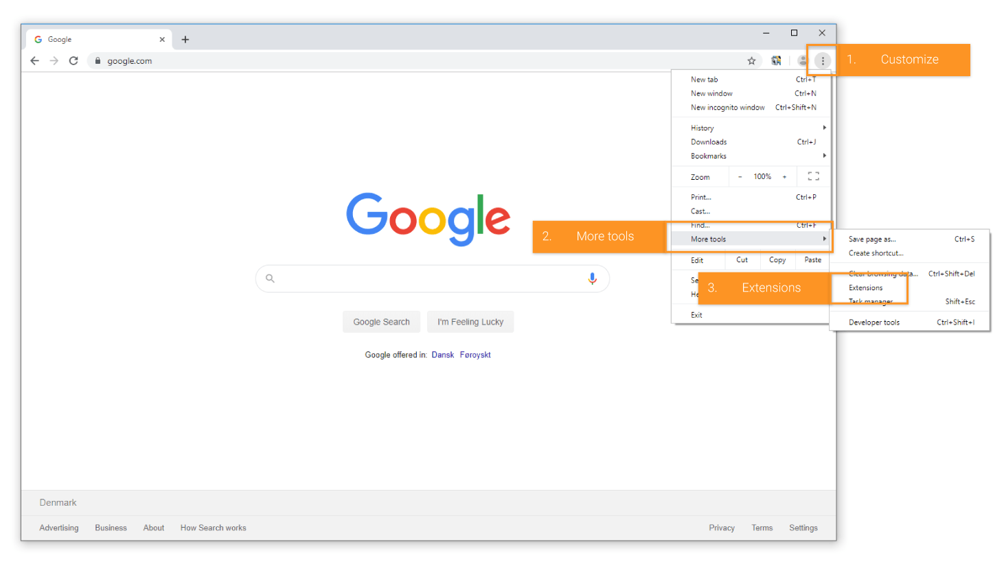 google-extension-check